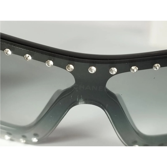 Vintage Chanel Swarovski Crystal rhinestone sunglasses 5077-B - Picture 12 of 13